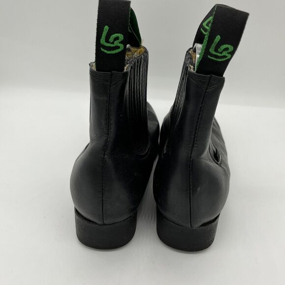 La Barca Traditional Black Leather Ankle Boot Size Mexico 24 USM 5.5; USW 7 - Picture 4 of 11
